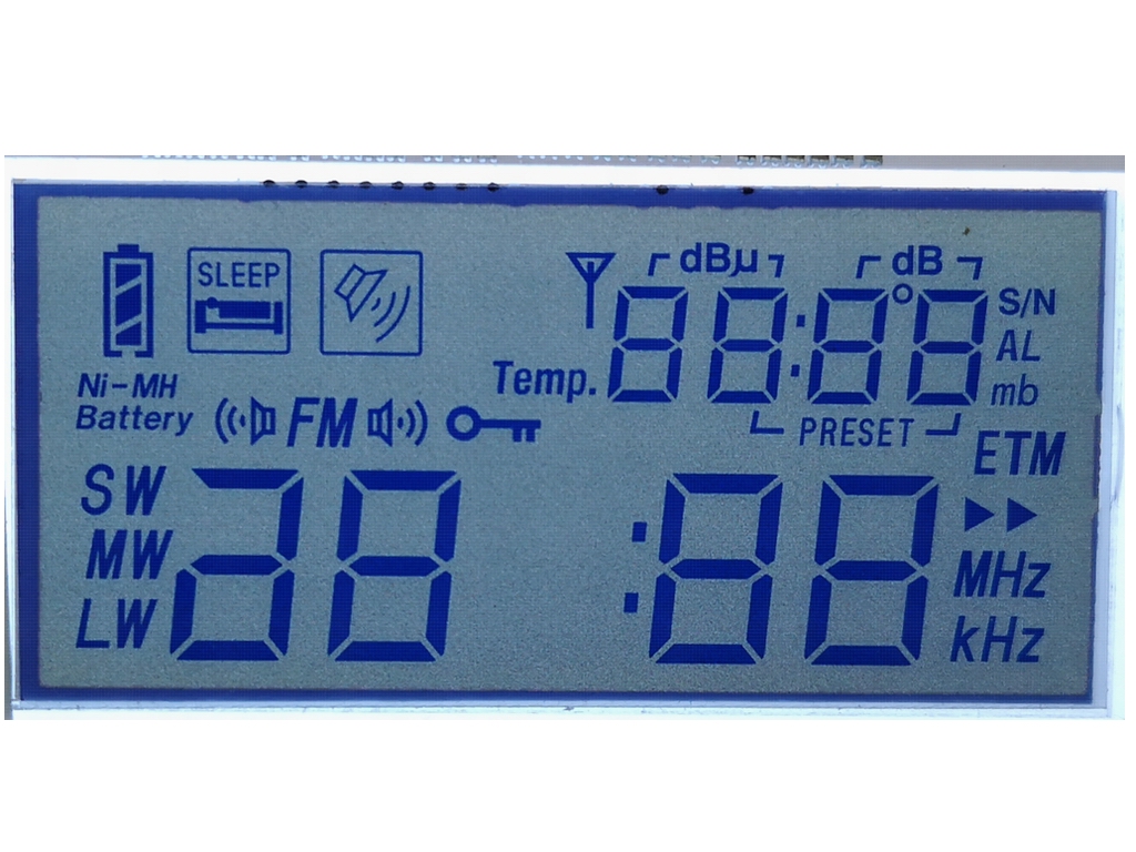 FSTN正顯半透 FSTN正顯半透